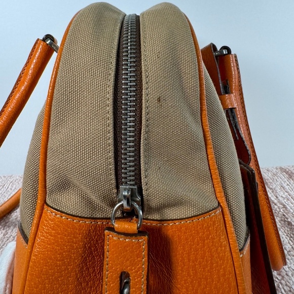 Prada Vintage Cinghiale-Trimmed Canapa - Picture 3 of 11